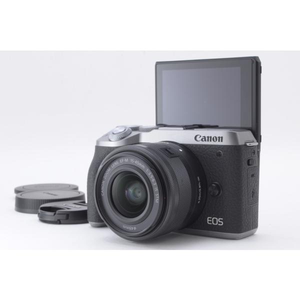 Canon EOS M6 Mark II シルバー レンズキット 新品SD32GB付き キヤノン