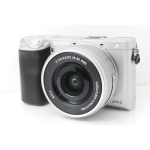α6000 パワーズームレンズキット シルバー SDカード付 動作OK 即撮影可 中古】SONY ソニー α6000 ILCE-6000 シルバー パワーズーム