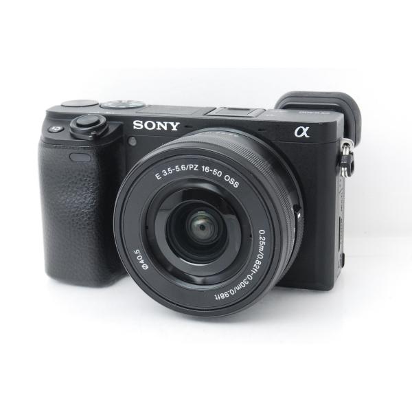 SONY ソニー α6400 ブラック レンズキット ショット数21380回