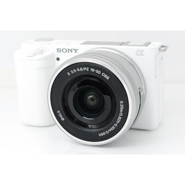SONY ソニー VLOGCAM ZV-E10 ホワイト パワーズームレンズキット ショット数233...