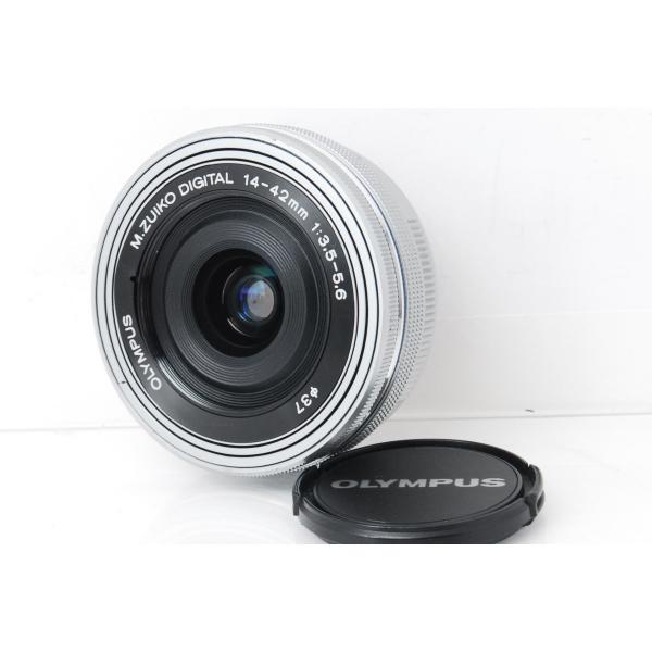OLYMPUS オリンパス M.ZUIKO 14-42mm F3.5-5.6 EZ シルバー