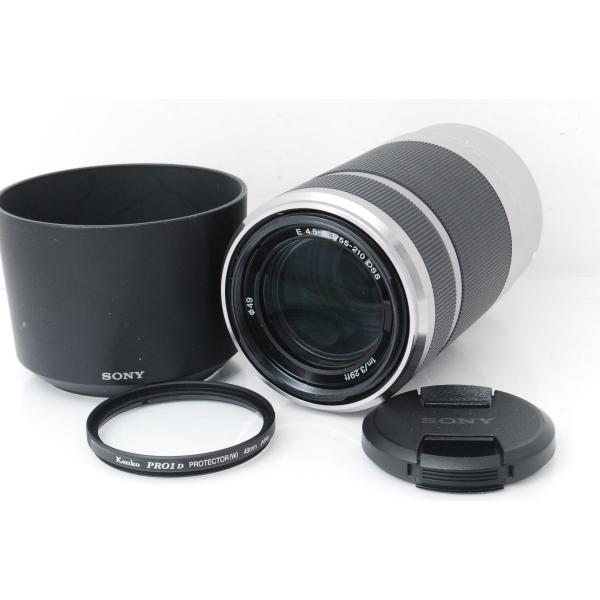 SONY ソニー E 55-210mm F4.5-6.3 OSS シルバー SEL55210