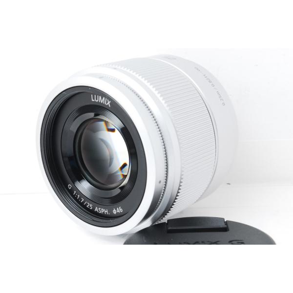 Panasonic パナソニック LUMIX G 25mm/F1.7 ASPH. シルバー H-H0...