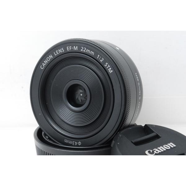 Canon キヤノン EF-M 22mm F2 STM 単焦点レンズ