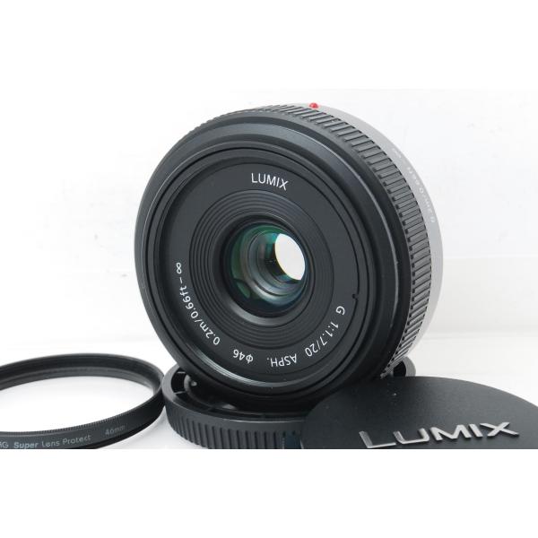 Panasonic パナソニック LUMIX G 20mm/F1.7 ASPH. H-H020 単焦...