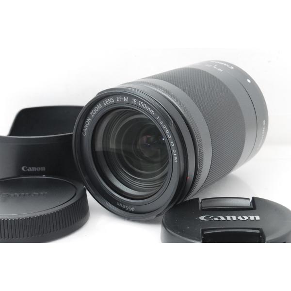 Canon キヤノン EF-M 18-150mm F3.5-6.3 IS STM グラファイト 手ぶ...