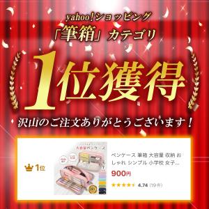 ペンケース 筆箱 大容量 収納 おしゃれ シン...の詳細画像1