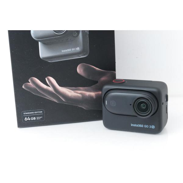insta360 GO 3S ミッドナイトブラック 64GB アクションカメラ Wi-Fi Blue...