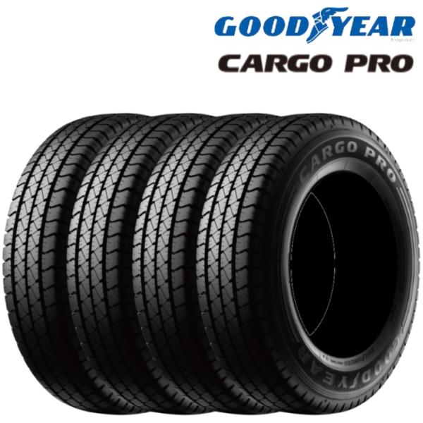 【仕様変更商品 4本set】グッドイヤー カーゴプロ 195/80R15 107/105S LT◆送...