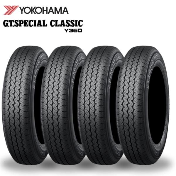 【4本set】ヨコハマ G.T.SPECIAL CLASSIC Y350 165/80R14 85S...