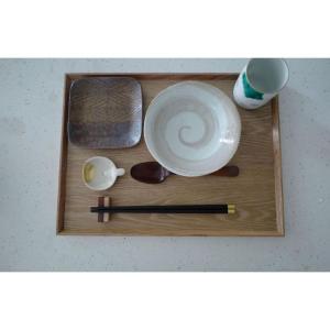 トレイ トレー 木製 天然木製 お盆 角型 食...の詳細画像3