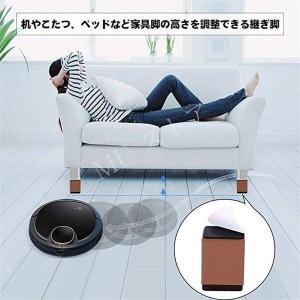 高脚 テーブル ベッドの高さ調節 継ぎ脚 継脚...の詳細画像1