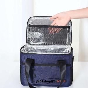 クーラーバッグ 10L ソフトクーラー 折り畳み(ダークネイビー) : ゼ