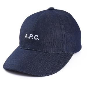 A.P.C.（アーペーセー） ベースボールキャップ CHARLIE ブルー メンズ