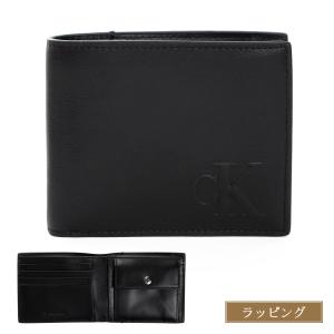 Calvin Klein カルバンクライン BOLD CK EW BILLFOLD WITH COIN 二