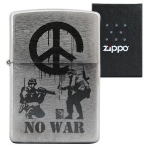 ジッポ ジッポー ライター オイルライター no war 喫煙 デザイン ZIPPO 200 刻印 おしゃれ レーザー 喫煙具 タバコ 煙草 石 グッズ｜mrg-japan