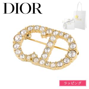 [正規ラッピング済] Dior ディオール Clair D Lune ブローチ ゴールド クリスタル シンプル 人気 V0362CDLCY_D301｜mrg-japan
