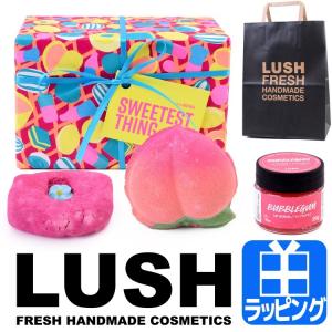 ラッシュ Lush ギフトセット スウィーテストシング 桃 ショップバック付属 バス用品 入浴剤 バスボム リップスクラブ プレゼント 人気 おすすめ Lush 091 ティーブランド 通販 Yahoo ショッピング
