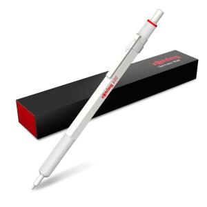 ROTRING ロットリング 600 油性 ボールペン M 中字 ノック式 高級 ブランド ギフト パールホワイト 2183890 日本正規｜mrh-store