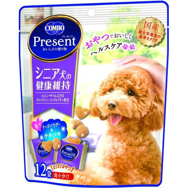 （まとめ買い）日本ペットフード コンボ プレゼント ドッグ おやつ シニア犬の健康維持 36g ×1...