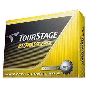 BRIDGESTONE(ブリヂストン) ゴルフボール TOURSTAGE エクストラディスタンス 1ダース( 12個入り) イエロー TEY｜mrh-store