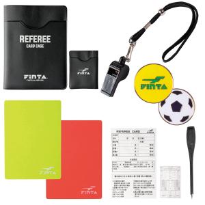 FINTA フィンタ サッカー フットサル レフェリー スターターセットB FT5990 レフリー 審判 レフリー用品 レフリー小物