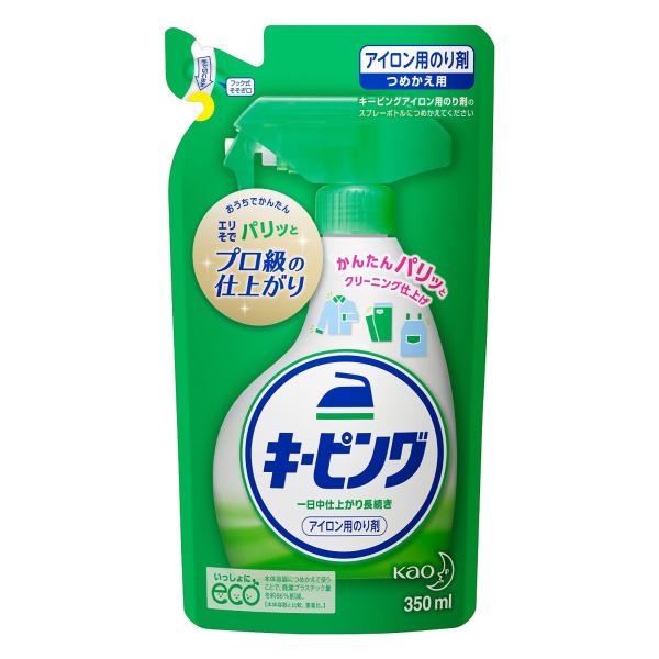 花王(Kao) アイロン用キーピング つめかえ用 ３５０ｍｌ x５個セット