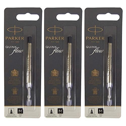 パーカー PARKER ボールペン 替え芯 クインクフロー QUINK FLOW リフィール ブラッ...