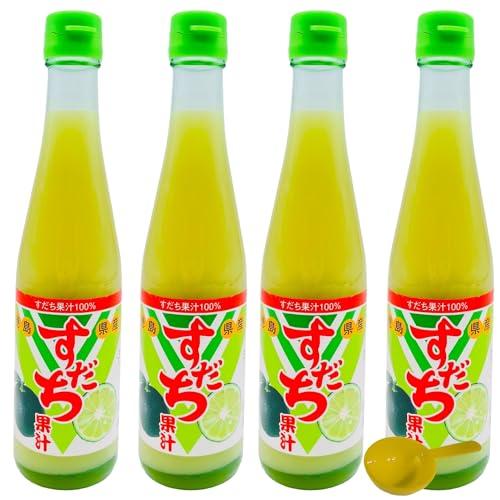 JA全農とくしま 100％すだち果汁 300ml×4本セット