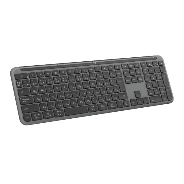 ロジクール SIGNATURE SLIM ワイヤレス キーボード K950GR 薄型 静かなタイピン...