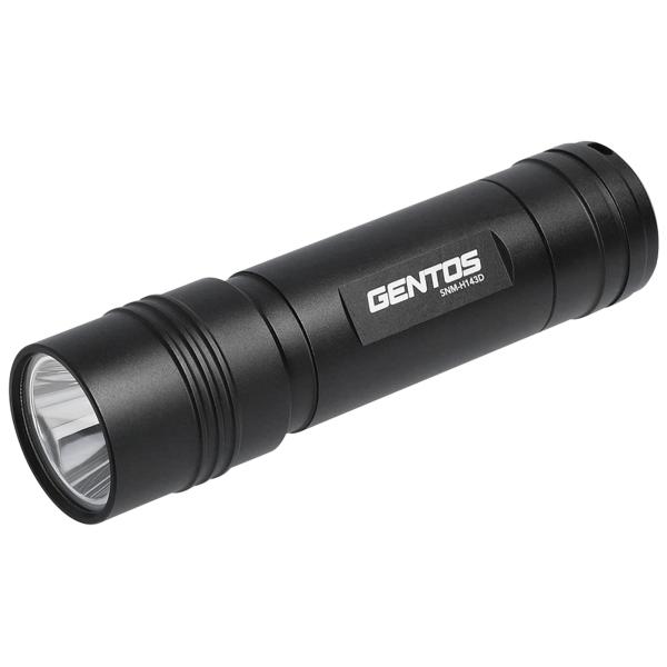 GENTOS(ジェントス) 懐中電灯 小型 LEDライト 単4電池式 350ルーメン SNMシリーズ...