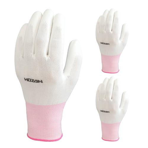 ホーザン(HOZAN) 電気工事士技能試験用グローブ(3双入) 適度な滑り止めで作業性が向上 背抜き...