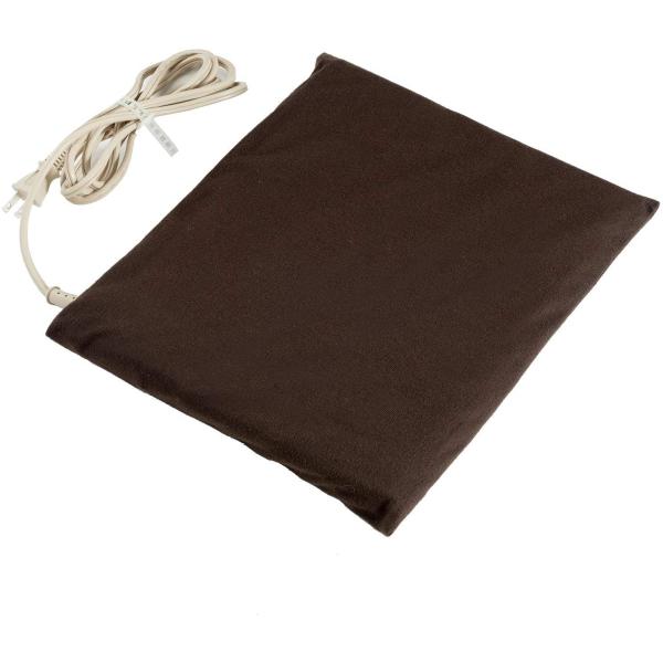 山善 電気あんか ソフト 省エネ 大判サイズ 足元マット 電気湯たんぽ ブラウン YDW-S205D