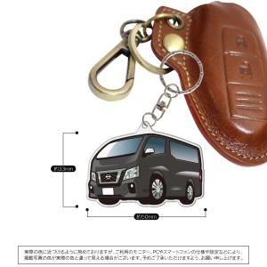 日産 NV350 キャラバン キーホルダー ア...の詳細画像2
