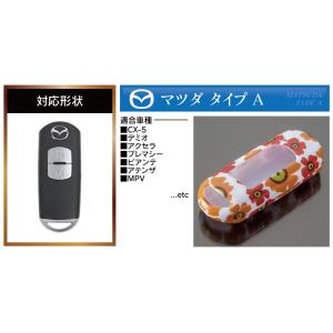 値下 スマートキーケース レッドメッキ CX5...の詳細画像2
