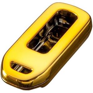 スマートキーケース NBOX ゴールドメッキ JF3 JF4 キーカバー カスタム パーツ スマートキーカバー N-BOX