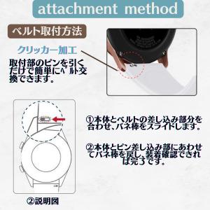 スマートウォッチ ベルト 22mm 20mm ...の詳細画像3