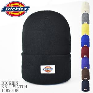 DICKIES ディッキーズ DK KNIT WATCH 14020100 アクリル ニット キャップ ロゴ ビーニー  ワンポイント 無地 スケーター ストリート  ユニセックス｜mrmojo