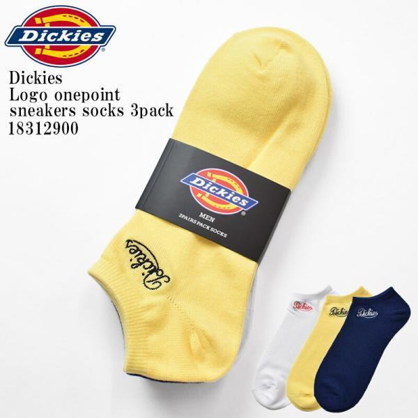 Dickies ディッキーズ DK  Logo onepoint sneakers socks 3p...