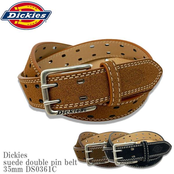 【サイズ調整可能】 Dickies ディッキーズ DK PU suede double pin be...