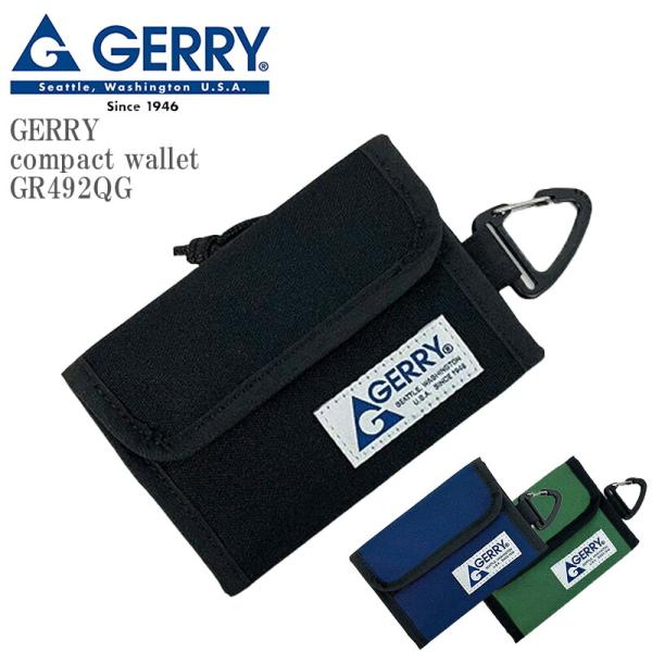 GERRY ジェリー compact wallet GR492QG 3つ折りコンパクト 財布 小物入...