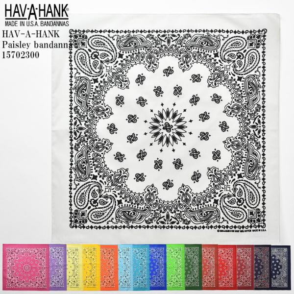 HAV-A-HANK  ハバハンク Paisley bandanna 15702300 ペイズリー ...