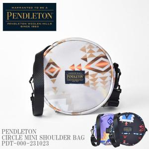 PENDLETON ペンドルトン CIRCLE MINI SHOULDER BAG PDT-000-231023 サークル ミニ ショルダー バッグ チーフジョセフ柄 バッグ ユニセックス｜mrmojo