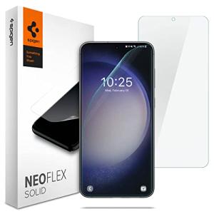 Spigen NeoFlex Solid フィルム Galaxy S23 Plus 用 全面保護 PET素材 ギャラクシー S23 Plus 対応 貼り直しが可能 フルカバー 2枚入｜mrmr-store