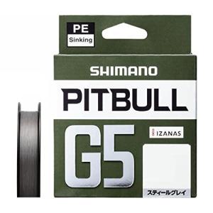 シマノ(SHIMANO) ピットブル G5 100m LD-M41U スティールグレイ 0.8号