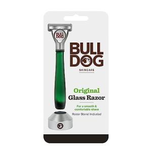 Bulldog(ブルドッグ) ヨーロピアン オリジナル グラス ホルダー(刃付き) 5枚刃 グリーン｜mrmr-store