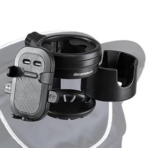 EXCITEHOME ベビーカー ドリンクホルダー(2個) スマホホルダー