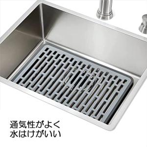 OXO シンク 用 流し 保護 マット 大サイ...の詳細画像3