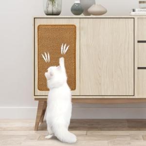 猫用スクラッチャーマット 爪切り不要の爪とぎボード 猫用爪とぎマット 猫つめと