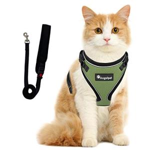 猫 猫用 ハーネス 胴輪 猫具 ねこ ネコ 子猫 子犬 小型犬 散歩 お出かけ 抜けな